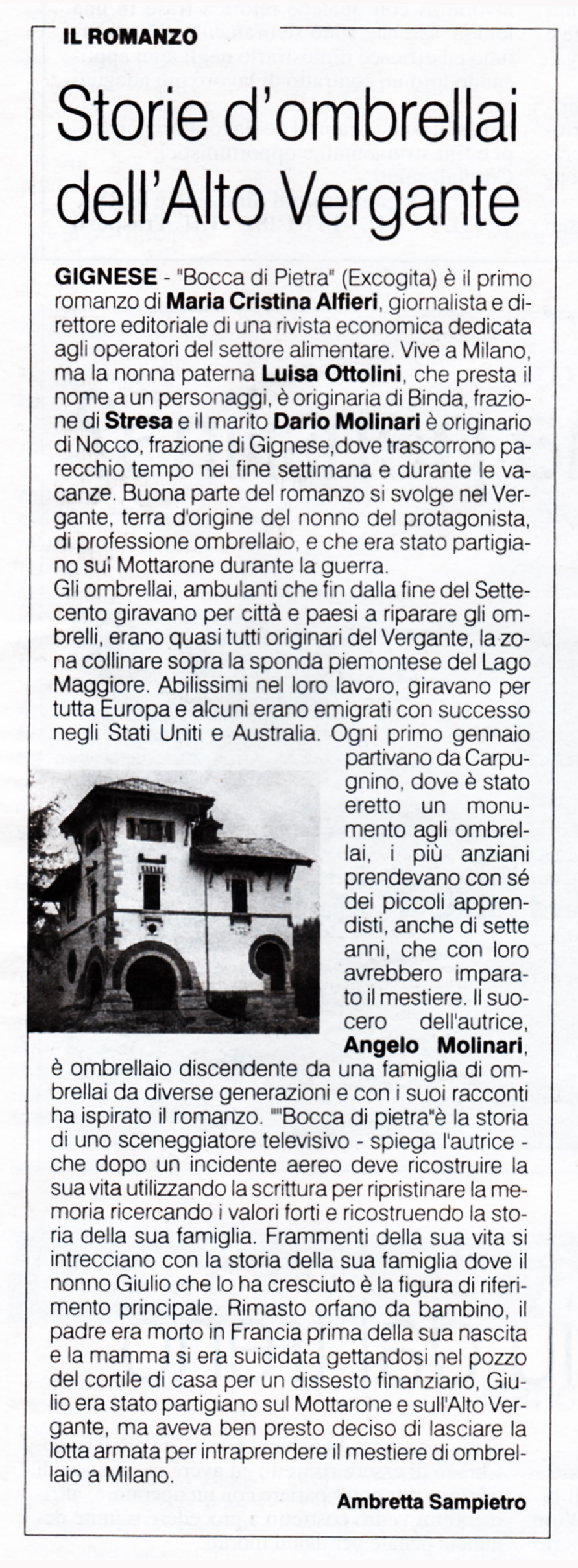 Articolo Alfieri
