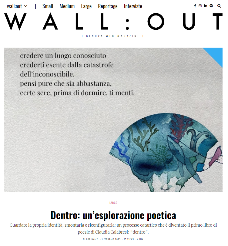 wall:out magazine: dentro, un’esplorazione poetica